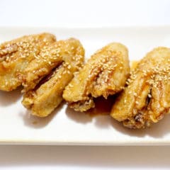 手羽先の甘酢唐揚げ