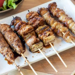 焼き鳥６本セット（３種）