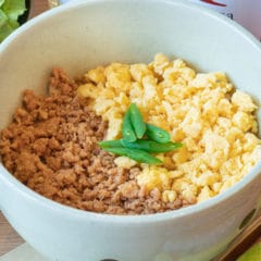 そぼろ弁当